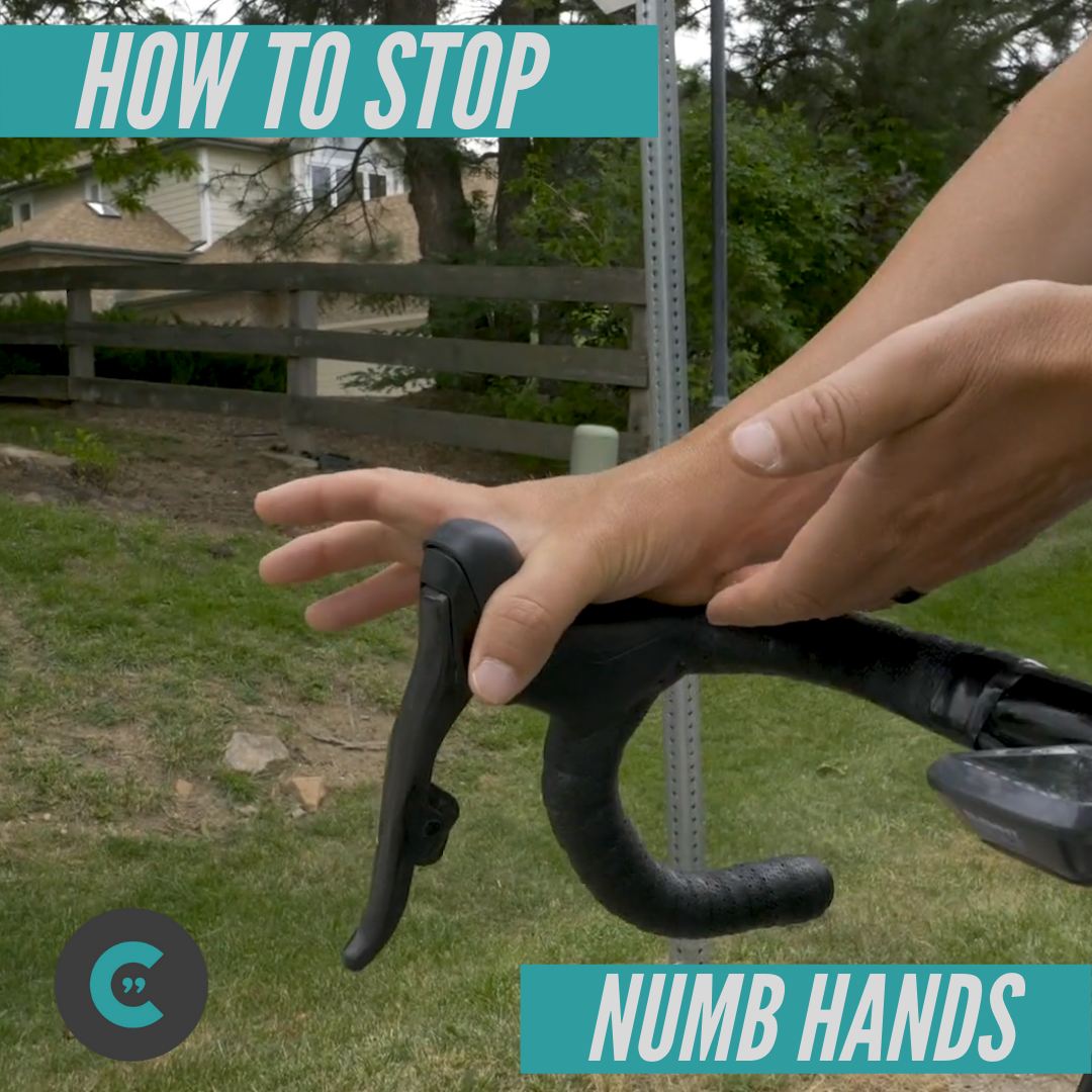 How To Put An End To Numb Hands On The Bike CinchCoaching