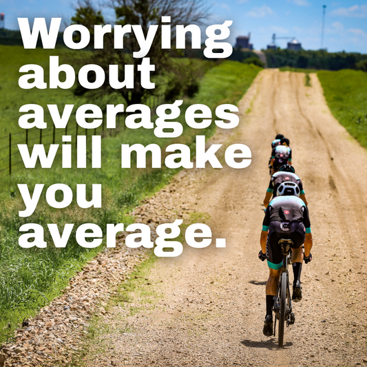 Worrying About Averages Will Make You Average