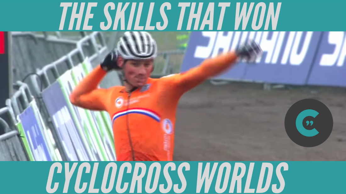 The Techniques Van der Poel Used to Win the Cyclocross World Championship