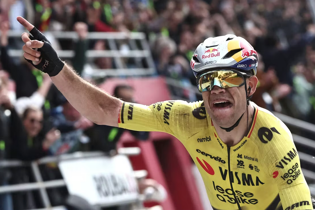 How Wout Van Aert Won Paris-Roubaix