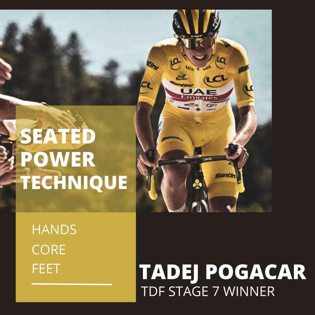 The Tour de France Stage 7 Winning Technique of Tadej Pogacar