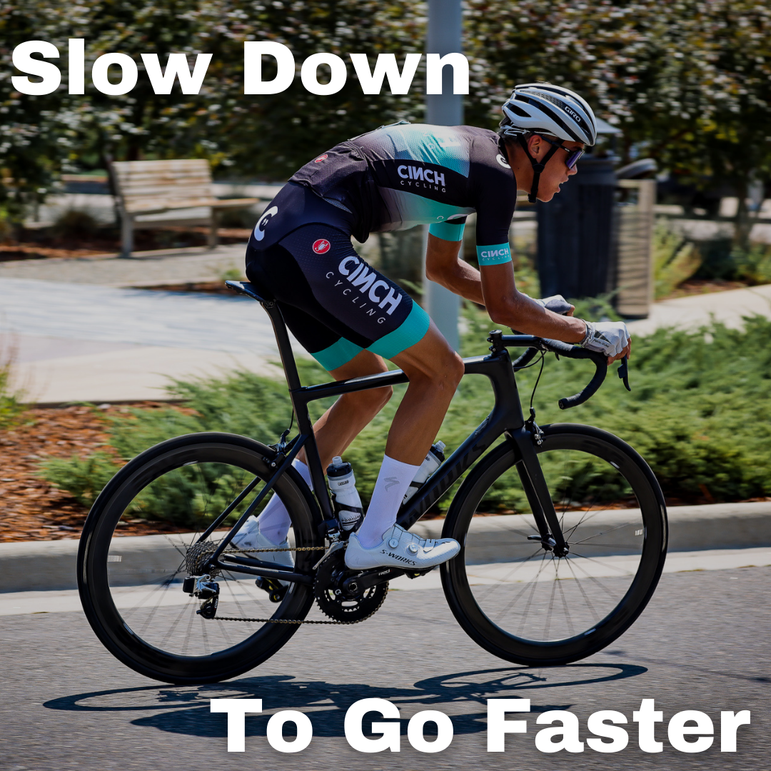 Slow Down To Go Faster