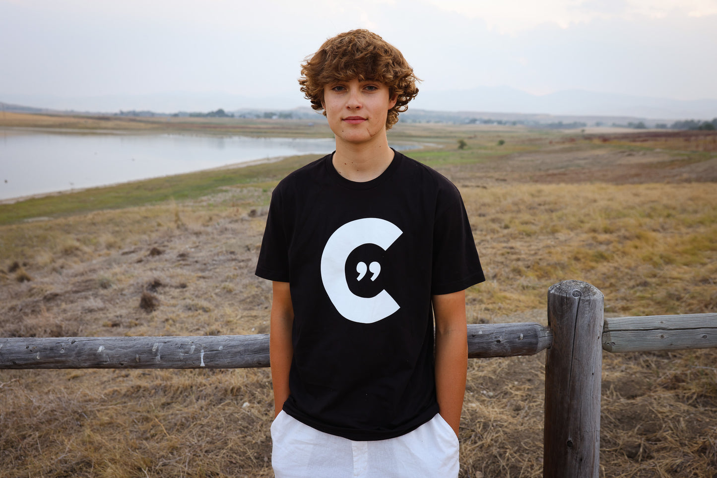 CINCH "C" - T-Shirt (Black/White)